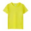 Camiseta de verano de cuello redondo color caramelo para hombre, ropa de clase para estudiantes de manga corta, camisa publicitaria de algodón de media manga al por mayor, manga corta multicolor para hombre