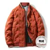 Chaqueta Ligera de Plumas Tangkezhe Otoño/Invierno Nueva con Cuello de Béisbol, Plumón de Pato Blanco, Abrigo de Plumas Cálido y Moderno para Hombre al por Mayor