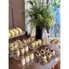 Expositor de Postres de Acrílico Estante para Boda Cumpleaños Banquete Mesa de Comedor Mesa de Descanso para el Té Evento de Inauguración Decoración Exterior