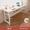 Escritorio Doble Largo Estudiante Hogar Dormitorio Aprendizaje Escritura Casa de Alquiler Mesa de Computadora Rectangular Mesa Estrecha de Pared