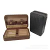 Maletín Portátil para Caja de Cigarros Bolsas Madera de Cedro Paquete de 4 Humidificador para Caja de Cigarros