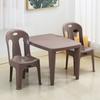 Venda Direta de Fábrica Mesa Plástica para Estudo em Casa Sala de Estar Lazer Conjunto de Mesa e Cadeira para Crianças Mesa de Estudo e Escrita Peça Única Dropshipping