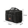 Venta Caliente Transfronteriza Picnic al Aire Libre Paquete de Hielo Lonchera Aislada para Llevar Lámina de Aluminio Engrosada Bolsa Aislante Simple Paquete de Hielo para Conservar la Frescura