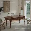 Mesa Indonesia Vintage anyang Escritorio Estilo Retro Madera Maciza Banco de Trabajo Mesa Larga de Comedor Antigua