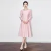 25111102-Nanyou Luxo Leve Indústria Pesada Broca de Unha Cintura Grande Balanço Vestido Brilhante Vestido de Banquete Socialite