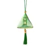 Festival do Barco-Dragão Saco de Artemísia Repelente de Mosquitos Triângulo Zongzi Bolsa de Fragrância Bolsa Vazia Kit de Material para Artesanato DIY Ornamento para Pendurar Bolsa da Sorte