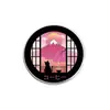 Broche Desenho Gato Lua e Estrela, Broche Fofo Estilo Japonês, Acessório Criativo para Bolsa, Alfinete, Pequeno Presente