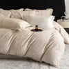 Juego de Cuatro Piezas de Algodón de Fibra Larga con Dibujos, 60 Piezas, Funda de Edredón Estampada 100% Algodón, Sábana Bajera Ajustable 100% Algodón, Juego de Ropa de Cama para Todas las Estaciones