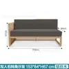 Conjunto de Mesa de Centro e Sofá de Teak para Exterior em Liga de Alumínio Mobiliário de Lazer para Pátio de Villa Cadeira de Lounge Externa de Designer para Hotel