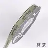 Fita de flor de fita inglesa de 1CM, decoração de buquê, cinto de embalagem, laço de presente para embalagem de bolo, fita de linha, fita, atacado