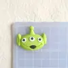 Juguete de Goma Blanda de PVC Accesorios de Buzz Lightyear Monstruo de Tres Ojos Funda para Teléfono Decoración para Botella de Agua Hebilla de Zapato de Monstruo