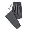 Calça Casual Masculina de Verão para Uso Externo Elástica Esportiva Solta Respirável Seda de Gelo Secagem Rápida Respirável 23388 Calça Masculina para Corrida