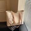 Bolso Casual Simple Transfronterizo de Gran Capacidad para Mujer 2025 Nuevo Bolso de Hombro Versátil de Moda para el Trabajo y el Desplazamiento Bolso Tote
