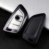 Adequado para conjunto de chaves BMW lâmina ix1x3 série 5 série 7 masculina e feminina tpu transparente capa de chave de carro totalmente inclusiva fivela