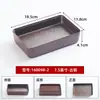 Vajilla de Melamina, Platos para Preparación de Hot Pot y Barbacoa Estilo Montaña, Platos Rectangulares Imitación Porcelana para Cena, Platos de Selección Apilables