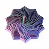 Juguete Educativo Polygonal Plegable de Estrella Impreso en 3D para Niños Alivio del Estrés Torre de Zanahoria Espiral Adorno Artesanal Venta al por Mayor