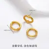 Tendencia Nacional Método Antiguo Arena Oro Colgante Fuego Azul Goteo de Aceite Suerte Hueco Tallado Incrustado Perlas Hecho a Mano DIY Pulsera Collar Accesorios