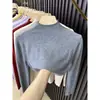Tricô Macio e Simples de Cor Sólida com Gola Meia-Alta para Mulheres, Novidades de Outono, Camada de Base Casual Básica Slim Fit Quente