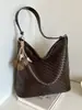 Bolso Casual de Gran Capacidad para Mujer 2026 Nuevo Versátil Tejido para Viajes Diarios Bolso de Hombro Único Bolso Cruzado Simple Bolso Tote