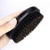 Cepillo de madera maciza de uso diario transfronterizo con melena de cerdo, peine para modelar con aceite, cepillo para limpiar barba, cepillo para barrer cabello roto, cepillo de peluquería
