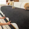 Cojín Irregular para Sofá, Adecuado para Todas las Estaciones, Cojín de Asiento de Chenilla para Sofá, Antideslizante, para Sofá de Tres Plazas, Tela de Cubierta para Chaise Longue