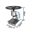 Rebanadora Manual Plástico de Goma Máquina Perforadora Eléctrica Muestra de Mancuerna Tensión Cortador de Cuero Preparación de Muestras Neumática Hidráulica