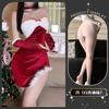 Jin Xiaoxiao Lencería Sexy Nuevo Conjunto de Uniforme Navideño Disfraz de Chica Conejito Ajustado Chica Caliente Rendimiento Qqny