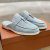 Fábrica Comercio Exterior Nuevas Zapatillas Ligeras Baotou Europeas y Americanas Casual Talla Grande Par de Zapatos Planos para Hombre y Mujer Zapatos Talla Grande Negro
