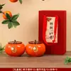 Adornos Decorativos de Caqui para Fiesta de Inauguración, Decoración para Casa Nueva, Buena Suerte al Mudarse a una Casa Nueva, Artículos para la Ceremonia de Inauguración