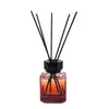 Botella Cuadrada Degradada de 100ML Difusor de Aromaterapia para Interiores sin Llama para Dormitorio y Baño, Varillas de Ratán Decoración Premium de Aromaterapia, Transfronterizo