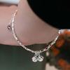 Pulsera de Amistad Única de Perla Plateada, Estilo Minimalista, Nuevo Modelo 2026, Joyería de Cuentas Estilo Ins Regalo para Niñas
