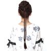 Peluca para Mujer Cabeza Redonda Pinza para el Cabello Bolsa para el Cabello Brote de Flor Trenzado Accesorios para el Cabello de Novia Rizado Natural Esponjoso Rizador de Cabello Bolsa para el Cabello