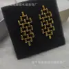 Brincos de Corrente Canjin Estilo Dong Jie Femininos Luxo Leve Design de Nicho de Alta Qualidade Elegantes Brincos Elegantes Brincos para o Dia a Dia
