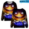 2025 Amazon Nuevo Producto Transfronterizo R.E.P.O Sudadera Estampada Impresión Digital 3D Hombro Descubierto Cuello Redondo Sudadera Repo