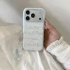 Funda de pantalla completa con animales marinos y cordón para Apple 17Promax, iPhone 16Pro/15PM para mujer
