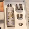 Yinhe Duo Ma Edición Limitada del Año Taza de Titanio Taza Aislada de Titanio Puro Regalo de Negocios de Gama Alta Taza con Separación de Té y Agua Regalo