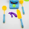 Nuevo juego de 18 piezas de herramientas de cocina para casa de muñecas, juguetes de alitas de pollo, verduras verdes, berenjena, juguetes para niños