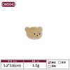 Bordado Cepillo de Dientes Animal Bordado a Computadora Etiqueta Accesorios Decoración de Ropa Parche Parche Degradado Bordado de Letras Inglesas