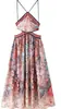 Europa Cruzada AliExpress ins Caliente Ropa de Mujer Sexy Moda Colgante Correa Cuello Halter Vestido