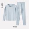 Ropa interior térmica de algodón para mujer, traje de otoño, pantalones largos, pantalones de manga larga, para estudiantes, talla grande, estilo coreano.
