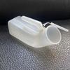 Orinal para hombres de PP 1000 ml Orinal médico de PE para hombres Orinal de plástico transparente con tapa para recoger orina en la cama Orinal