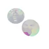 Rhinestones Transparentes de Fondo Puntiagudo Color Ab, Rhinestones Redondos Acrílicos Iridiscentes de 49.5 mm, Accesorios de Decoración para Escenas de Muebles DIY