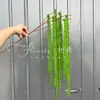 Plantas Verdes Artificiais para Casamento, Grama Aspargo Verde Estilo Floresta, Flores Artificiais Verdes, Materiais Florais Artificiais para Casamento, Série de Decoração para Salão de Casamento