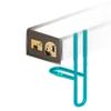 Nuevo Estante de Almacenamiento para Inodoro sobre el Tanque para Inodoro Sin Agujeros en el Baño Baño Estante de Almacenamiento para Pasta de Gel de Ducha Colgante de Pared