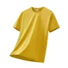 Camiseta de Secado Rápido para Deportes al Aire Libre y Ocio Verano Seda de Hielo Talla Grande Transpirable Manga Corta Antibacteriana Fábrica Stock Listo Venta al por Mayor