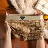 Bóxers de Hombre Retro Americanos Modernos de Seda de Hielo Transpirables con Estampado Personalizado de Tiro Medio
