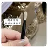 Pelo de Zorro Ártico Sándalo Verde Brocha de Maquillaje Color Corazón Melocotón Medio Difuminador Súper Suave Pincel para Sombras de Ojos Pelo Animal Especial de Cangzhou