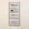 Bolsa de Armazenamento para Revistas de Papelaria de Escritório Bolsa para Documentos Bolsa Suspensa para Livros de Alunos da Sala de Aula Bolsa Suspensa de Armazenamento de Grande Capacidade