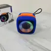 Novo Alto-falante Bluetooth Sem Fio Portátil para Exterior e Mesa Diafragma de Graves Luz Respiratória Subwoofer X-911