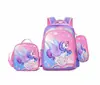 Venta al por mayor de fabricante juego de tres piezas de mochila escolar para estudiantes de primaria mochila de gran capacidad de 16 pulgadas, envío directo de una pieza mochila escolar de caparazón duro 3D